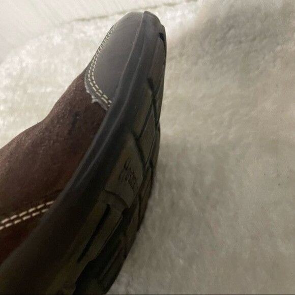 Naturalizer Slip-On Womens 9 Suede Flats Brown - Picture 9 of 9